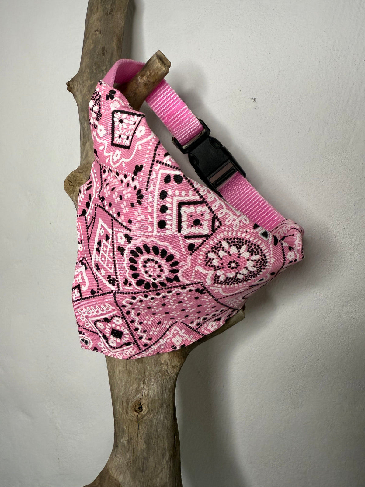 Pink Collar with Bandana
