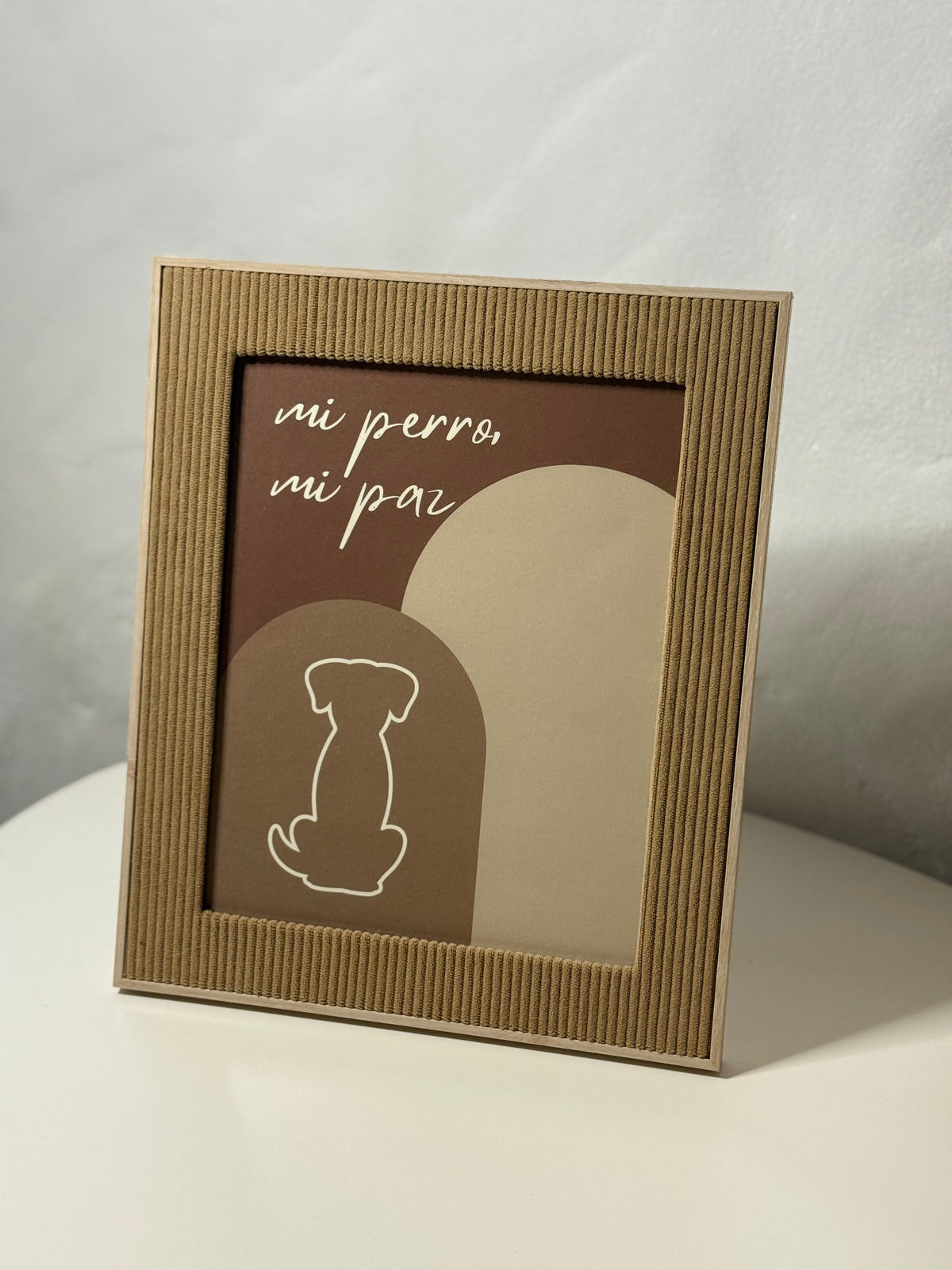 Cuadro decorativo "Mi Perro"